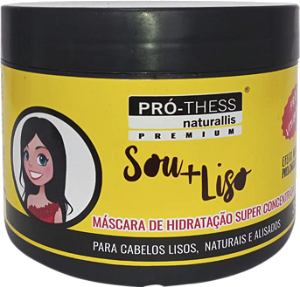 MÁSCARA DE HIDRATAÇÃO SOU + LISO - PRÓ-THESS 350g