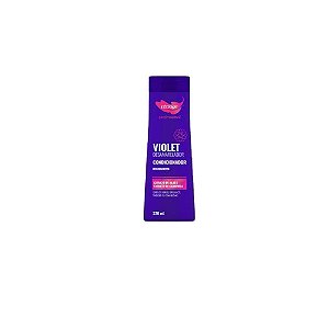 Condicionador - Violet Desamarelador 320ml - Vizzage Profissional