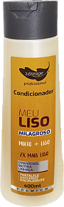 Condicionador MEU LISO  MILAGROSO  400ml - Vizzage Profissional