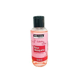 OLÉO CABELO E CORPO ROSA MOSQUETA 60 ML - PRÓ THESS PREMIUM