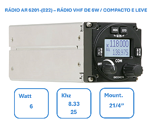 RÁDIO AR 6201-(022) - 6 watt