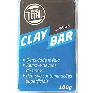Clay Bar Média 100g For Detail