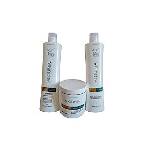 Kit Terapia Capilar Alquimia Com Shampoo de Minox 500ml Thigra Cosméticos
