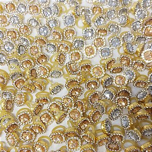 Laço de Penteado Joia Luxo Ano Novo Mod.1 - 20 unidades