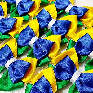Gargantilha 4 Pontas Copa Brasil - 10 unidades