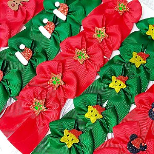 Laço de Pescoço EVA Natal - 10 unidades