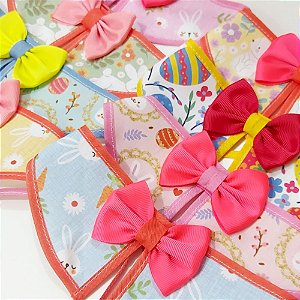 Golas Tecido Estampado de Páscoa - 10 unidades