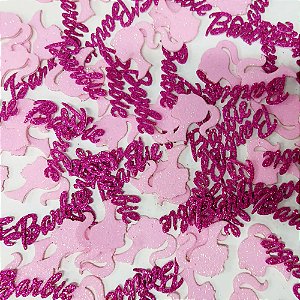 Adesivos EVA Glitter Barbie - 20 unidades