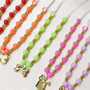 Colar de Pérola Arroz Pingente - 10 unidades