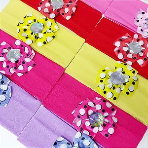Faixa Elástica Estampada - 10 unidades