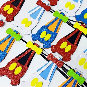 Gravata EVA Personagens Disney - 10 unidades