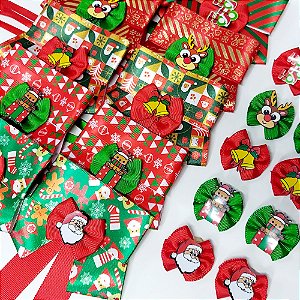 Conjunto Luxo Natal Mod.1 - 15 unidades