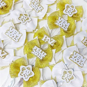 Gargantilha Luxo Spike EVA de Ano Novo - 10 unidades