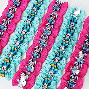 Laço Borboleta Vazado PF Minnie de Páscoa - 10 unidades