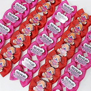 Laço Borboleta Lurex PF de Mães - 10 unidades