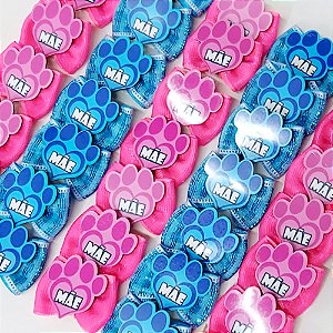 Laço Borboleta Duplo Sortidos PF de Mães Mod.1 - 10 unidades