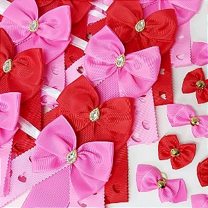 Conjunto Luxo Vazado Coração - 15 unidades