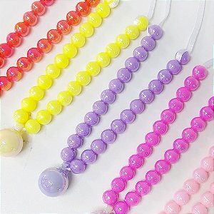 Colar de Pérola Pingente Pedraria Mod.1 - 10 unidades
