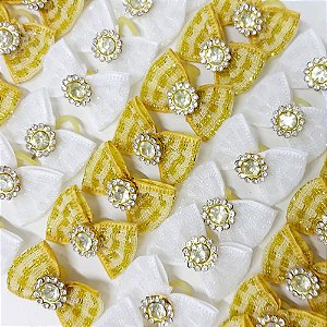 Laço Borboleta Sortidos Pedraria Ano Novo Mod.2 - 10 unidades