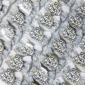 Laço Borboleta Lurex PF Ano Novo Mod.2 - 10 unidades