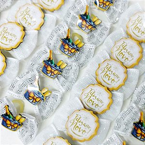 Laço Borboleta Sortidos PF Ano Novo Mod.3 - 10 unidades