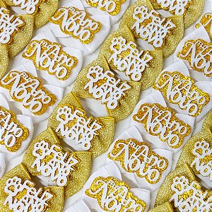 Laço Borboleta Sortidos EVA Ano Novo Mod.2 - 10 unidades