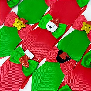 Gravata Social Laço EVA Natal - 10 unidades