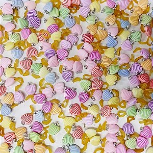 Ponto de Luz (Coração Listrado) - 20 unidades