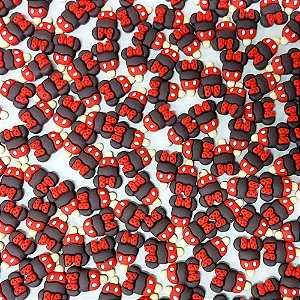 Laço de Penteado Minnie Resina - 10 unidades