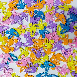 Adesivos EVA TicTac Orelha Coelho Páscoa - 20 unidades