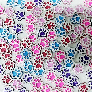 Adesivos EVA Glitter Patinhas Mod.2 - 10 unidades