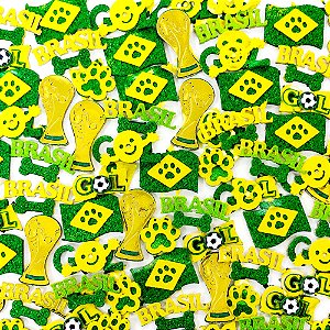Adesivos EVA Copa Brasil - 10 unidades