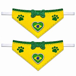 Bandana Feltro EVA Copa Brasil - 10 unidades