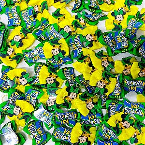 Laço Borboleta Sortidos PF Copa Brasil Mod.2 - 10 unidades