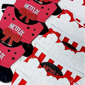 Babador Feltro EVA Netflix - 10 unidades