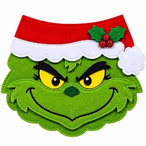 Golas Feltro EVA Grinch Natal - 05 unidades