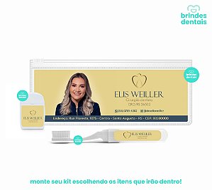 Monte seu Kit com Estojo Ziplock Adesivado Impressão Colorida