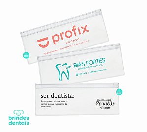 Estojo em PVC 24x10cm - Gravado em 1 cor