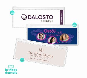 Estojo Zipzap Odontologia 24x10 cm - Adesivado