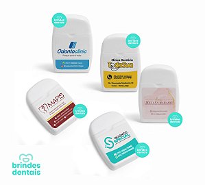 Fio Dental 25m Branco - Personalizado