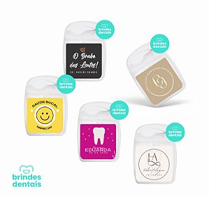 Fio Dental 25m Transparente - Personalizado