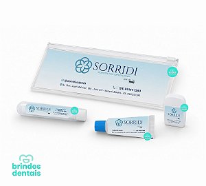 Kit Dental Ziplock Adesivado - Personalizado