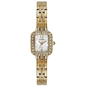 Relógio Feminino Mondaine Madrepérola Cristais