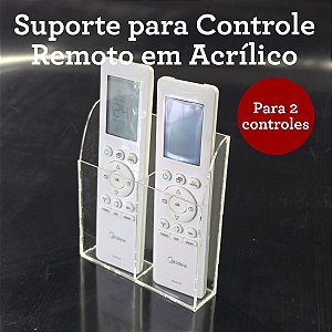 Suporte de Parede para Controle Remoto - 2 Controles