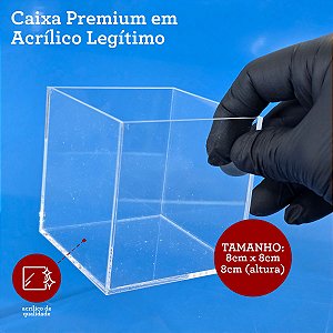 Caixa Organizadora em Acrílico Transparente