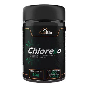 Clorella – 200 Comprimidos – Actibio