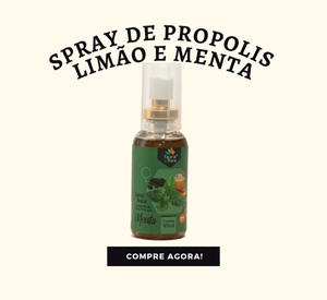 Spray de Própolis Composto Sabor Limão – 35 ml – Fauna e Flora