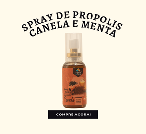 Spray de Própolis Composto Sabor Canela – 35 ml – Fauna e Flora