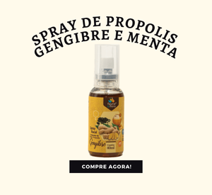 Spray de Própolis Composto Sabor Gengibre – 35 ml – Fauna e Flora
