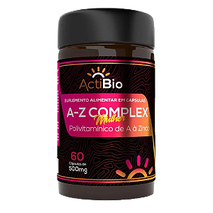A-Z Complex Mulher - 60 Cápsulas – Actibio